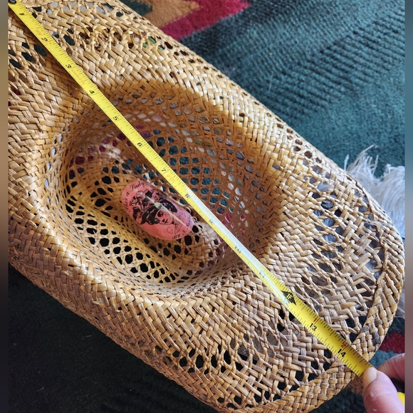 Nancy Hughes cowgirl straw hat - Picture 4 of 14